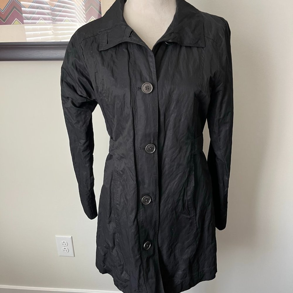 Eddie Bauer Black Rain Jacket S